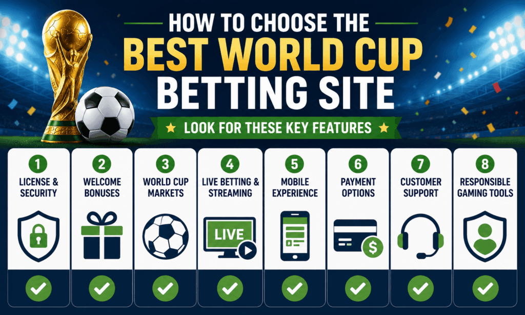 World Cup Betting Site Criteria