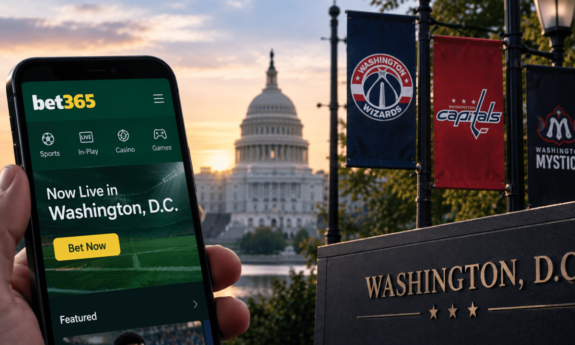 bet365 Goes Live in Washington, D.C. With Major Sports Deal